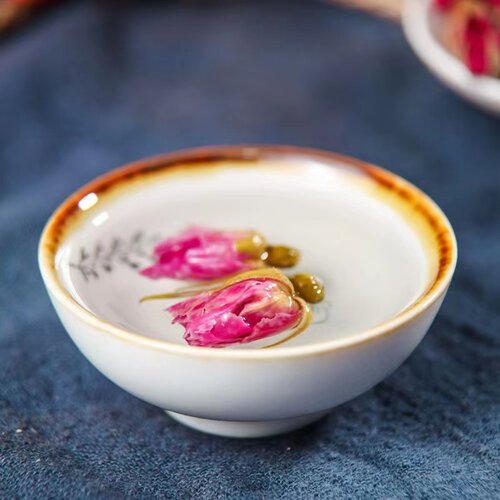 玫瑰花茶干玫瑰干花泡茶500g花茶重瓣平阴泡水茶叶非特级花草茶 - 图2