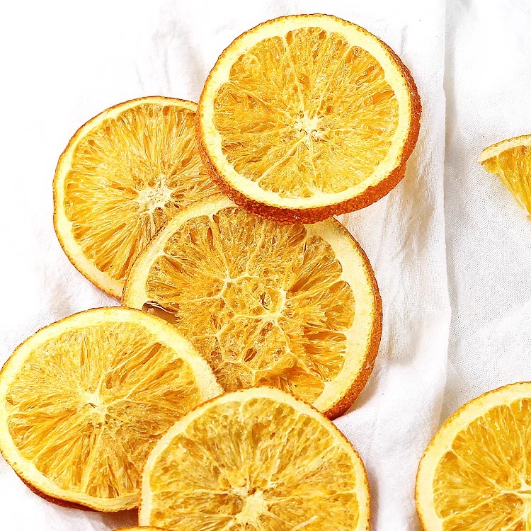 冻干橙子片500g香橙柠檬片橙干片橙片泡水烘焙装饰西柚果干水果茶 - 图1