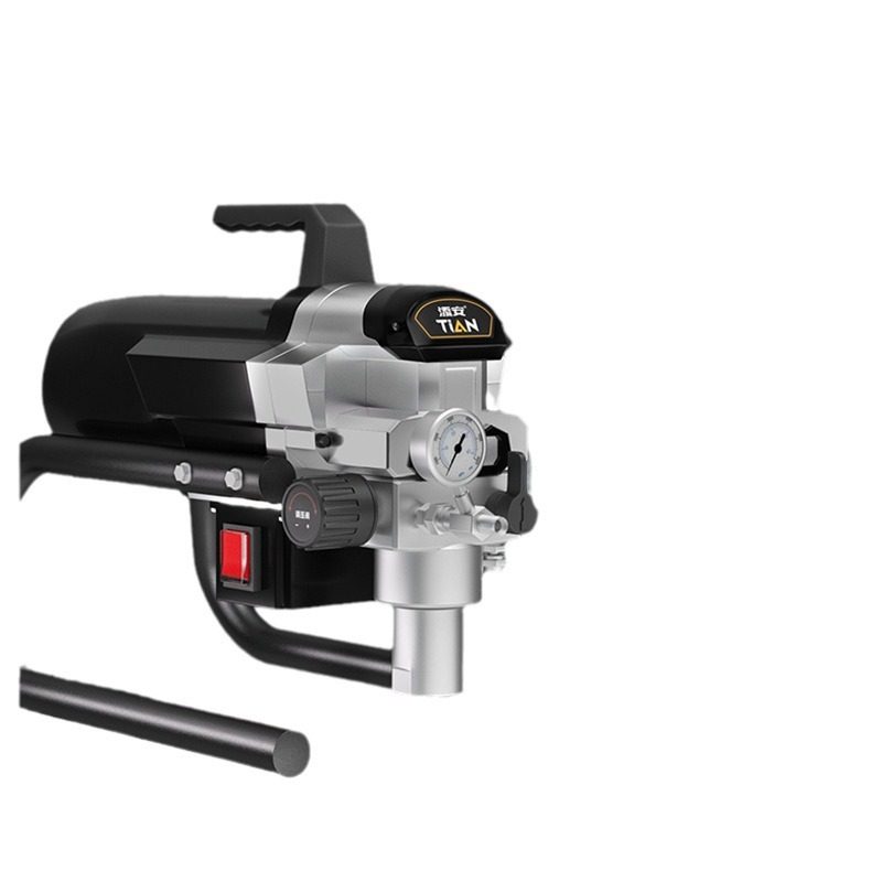 手提便捷电动喷涂机高压无气柱塞机多功能乳胶漆涂料油漆喷漆机枪,淘宝优惠券,粉丝福利购,淘宝优惠卷