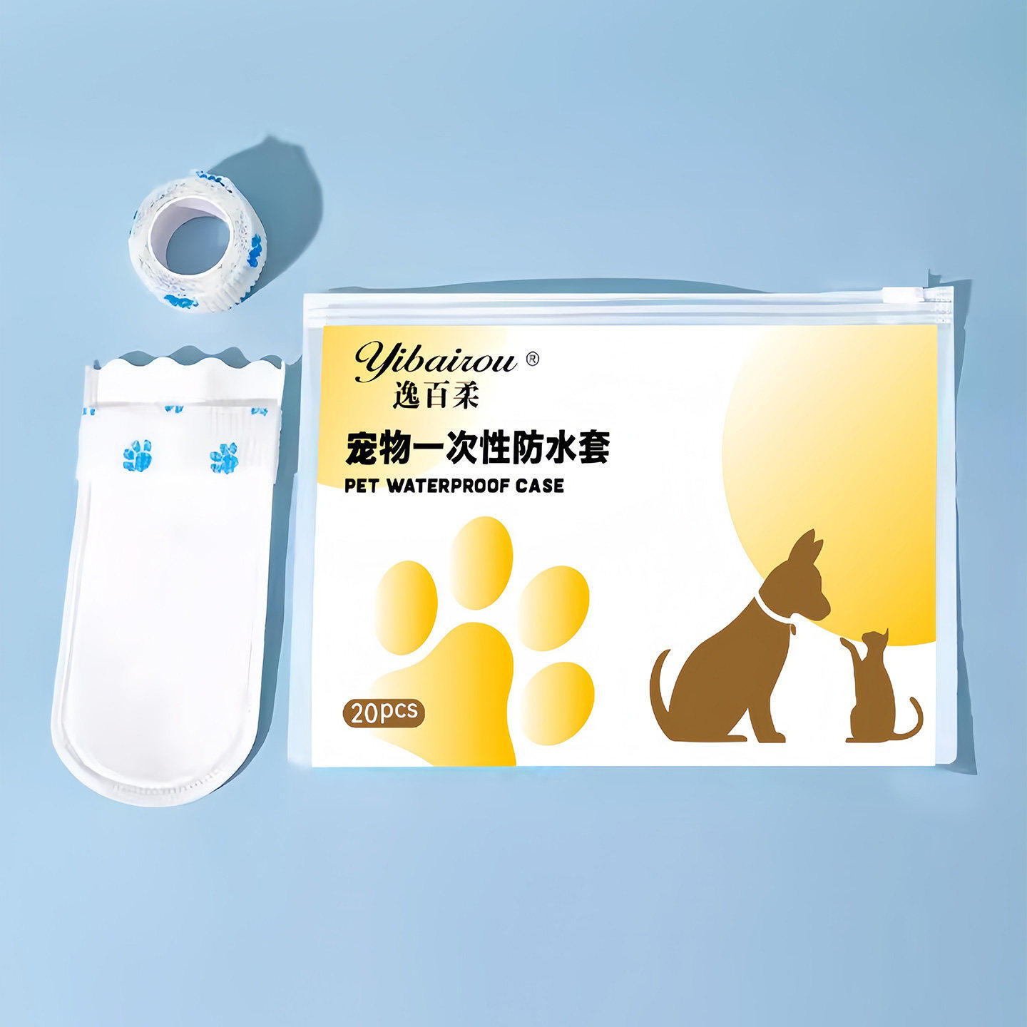 Disposable shoe covers, waterproof, non-slip, anti-dirty foot covers