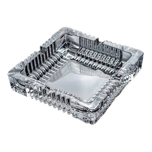 玻璃烟灰缸创意水晶个性潮流家用客厅酒店办公室大气简约防飞灰 - 图3