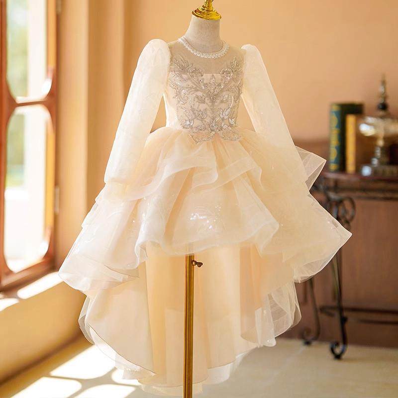公主裙女童礼服新款儿童生日连衣裙花童女孩蓬蓬裙六一儿童演出服,淘宝优惠券,粉丝福利购,淘宝优惠卷