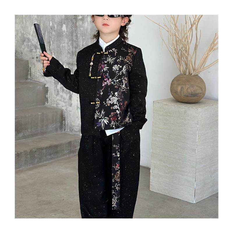 高级感男童汉服秋季儿童国风套装礼服唐装男孩中式演出服生日套装,淘宝优惠券,粉丝福利购,淘宝优惠卷
