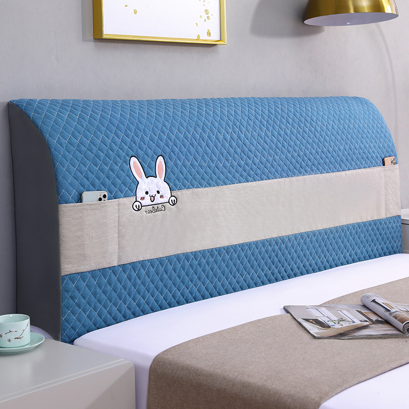 2023新款夹棉加高全包弹力床头套床头罩软包床靠背防尘保护套通用,淘宝优惠券,粉丝福利购,淘宝优惠卷