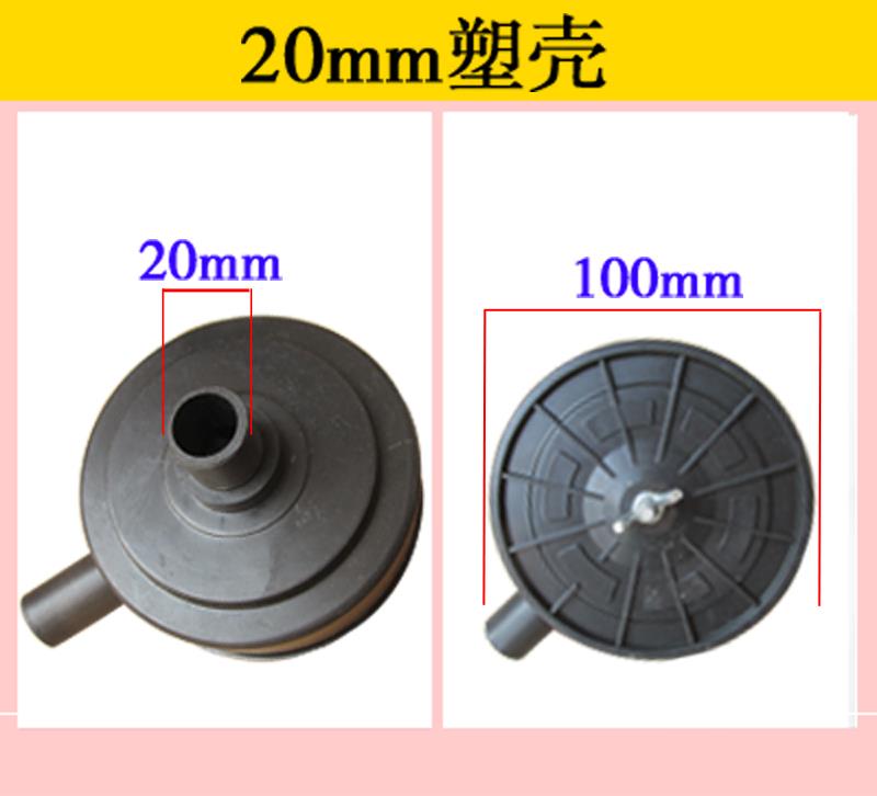 静音无油空压机直联活塞式打气泵消声消音器配件空气过滤清器滤芯 - 图1
