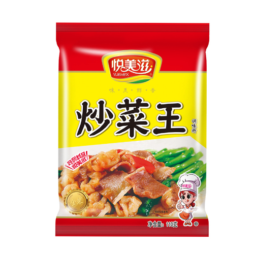 炒菜调料万能小炒酱辣椒炒肉炒猪肝家用炒菜调味料110g三包粉料包