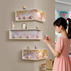 Corner blind box figure storage rack wall-mounted