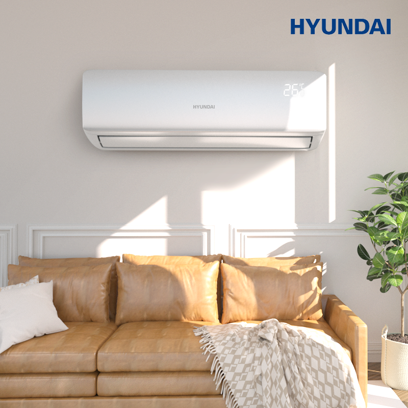 hyundai大1.5匹冷暖定频3p空调 hyundai现代空调空调