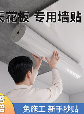 【全网热销】房顶不用吊龙骨墙贴