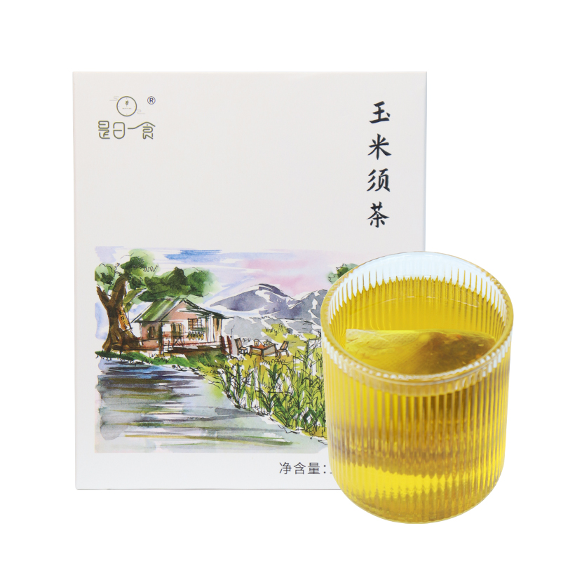 是日一食 玉米须茶 苦荞茶茶包花茶 （12包/盒） - 图3