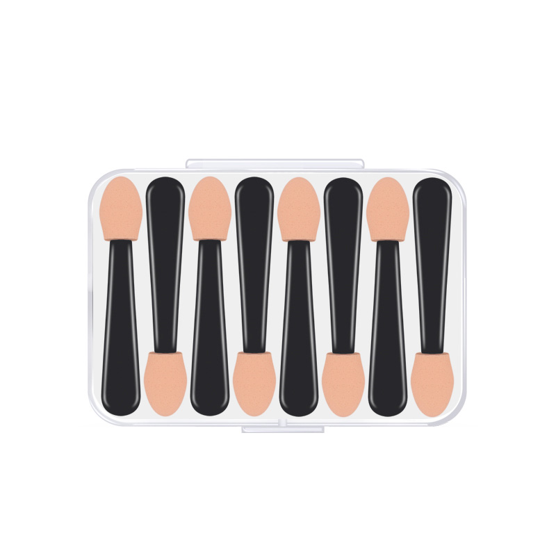 5YJ单头海绵眼影棒眼影刷便携迷你眼部化妆刷彩妆工具初学者非一