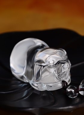 天然白水晶十二生肖吊坠本命年