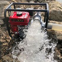 Convenient portable small self-suction pump 4-inch petrol pump pumping water pump agricultural watering place Irrigation Pumps