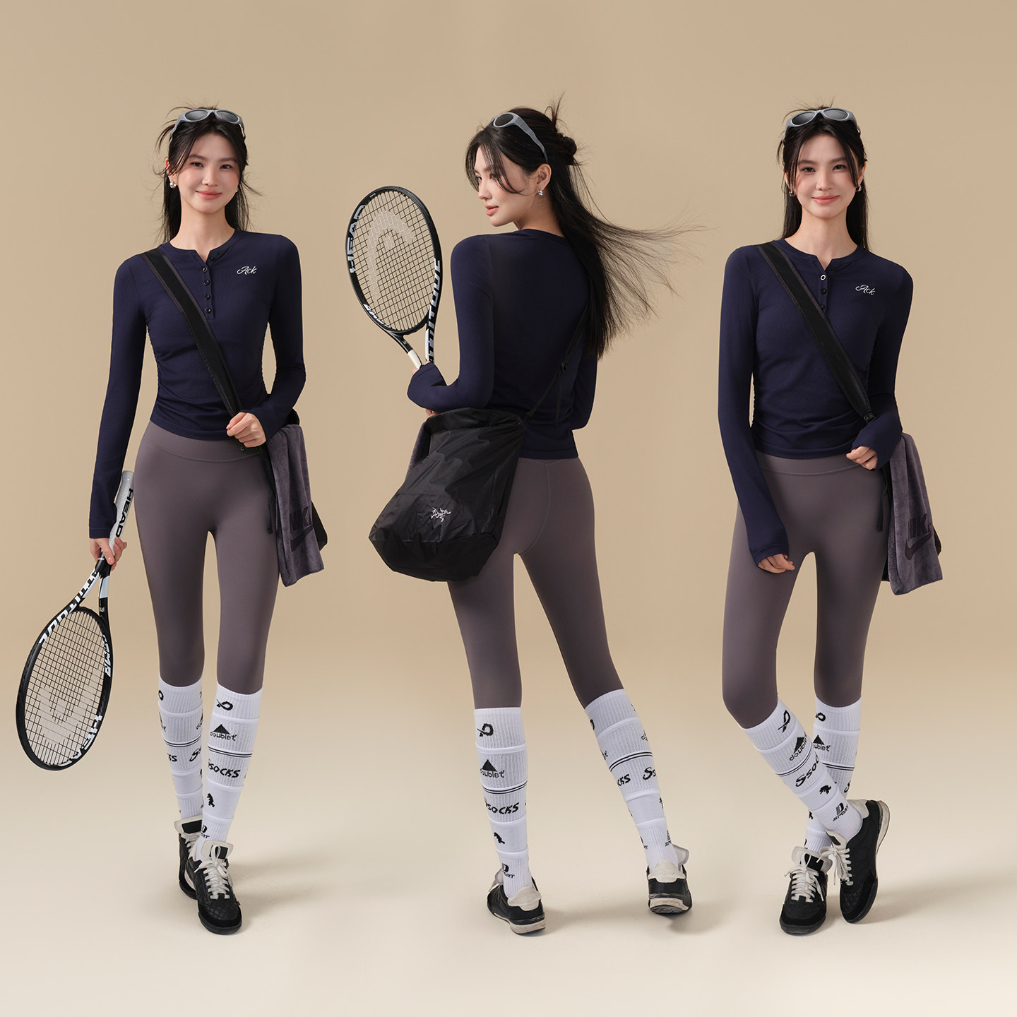 Ackdcs2025秋冬新款瑜伽服上衣女修身显瘦运动T恤普拉提健身套装,淘宝优惠券,粉丝福利购,淘宝优惠卷