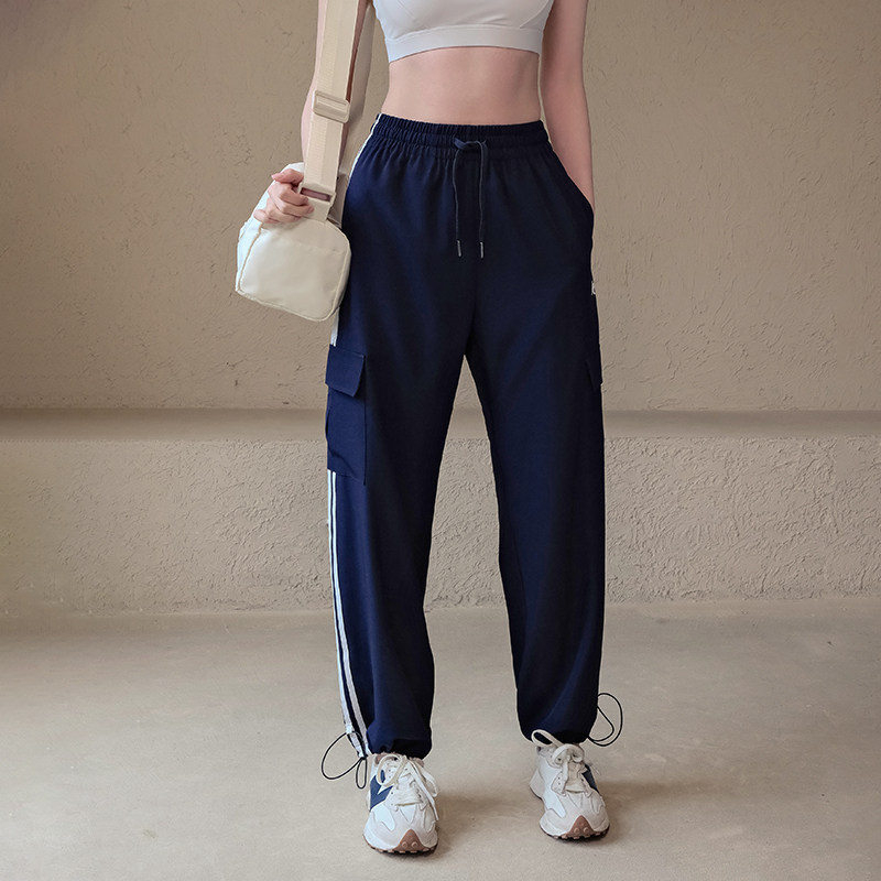 Ackdcs宽松显瘦瑜伽裤女秋冬新款休闲运动健身长裤高腰直筒阔腿裤,淘宝优惠券,粉丝福利购,淘宝优惠卷