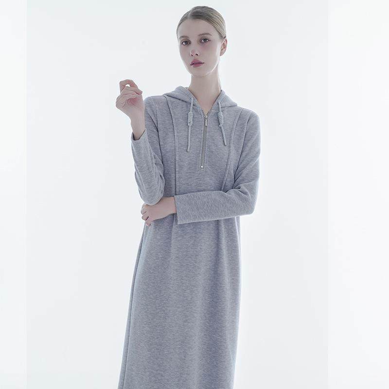 【商场专柜】伊纱贝莲连衣裙女秋冬新款百搭显瘦休闲长款裙,淘宝优惠券,粉丝福利购,淘宝优惠卷