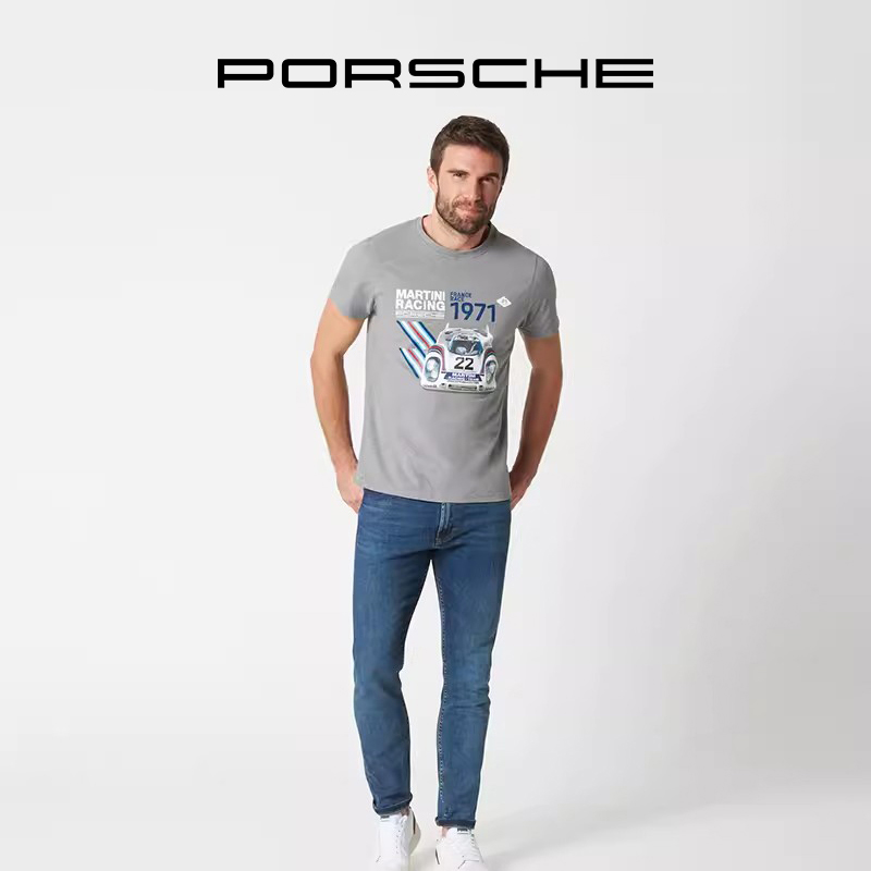 【官方正品】Porsche保时捷 MARTINI RACING®系列珍藏版T恤-图2