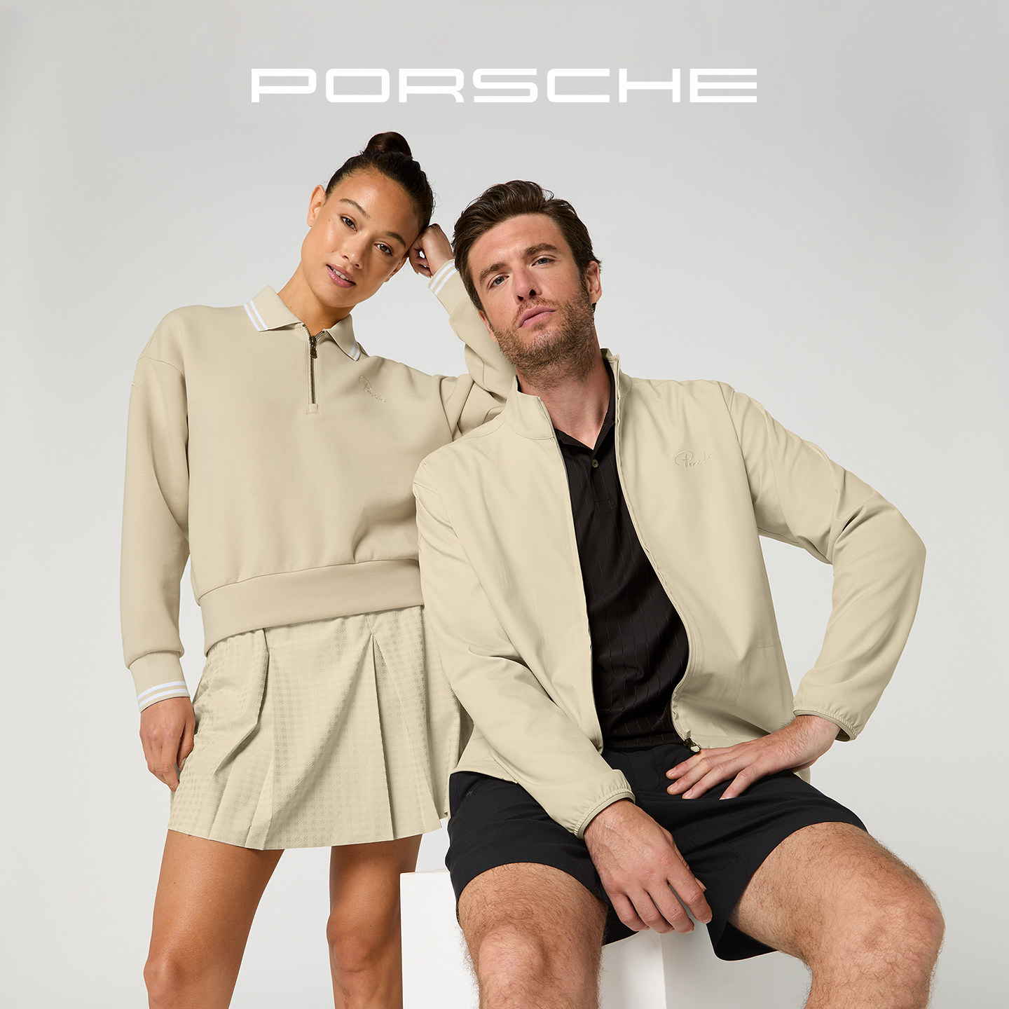 【官方正品】911 Targa 60 周年系列 女式高尔夫运动翻领上衣卫衣,淘宝优惠券,粉丝福利购,淘宝优惠卷