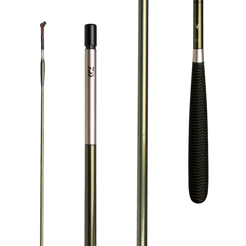 DAIWA达亿瓦25款HERA T先调子并继黑拉V鲫鱼竿碳素插节鲫杆野钓竿,淘宝优惠券,粉丝福利购,淘宝优惠卷