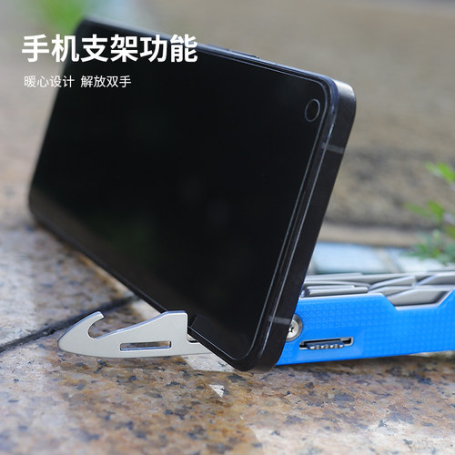 鸿丰户外多功能刀EDC折叠工具随身开瓶器小剪刀迷你瑞士防身小刀 - 图0