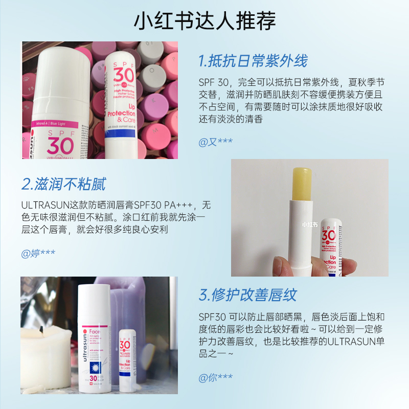 Ultrasun 防晒润唇膏 spf 30 - 图3