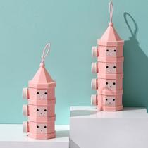 The manufacturer direct selling out of the portable milk powder box can be taken apart and stratified to seal the baby milk powder box wholesale