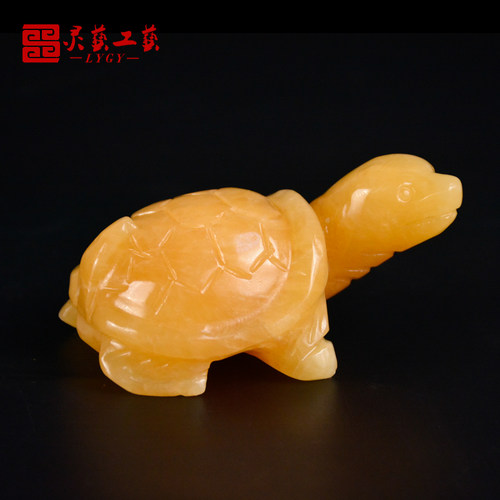 速发纯米黄玉用葬品陪墓下葬安葬殡葬随品平安龟乌龟仙龟葬地用品 - 图2