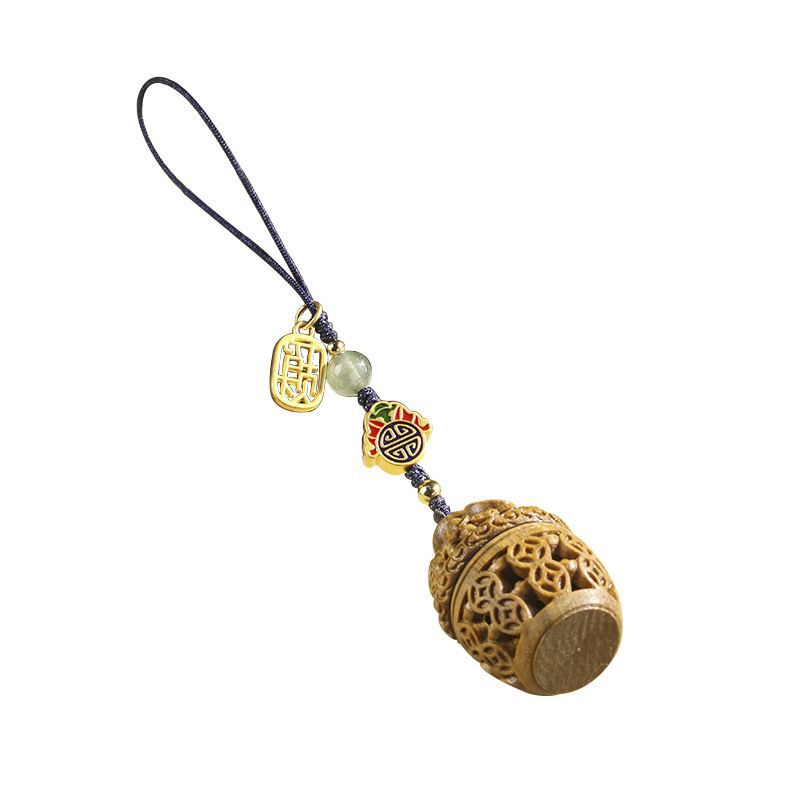 Green sandalwood cornucopia copper coins