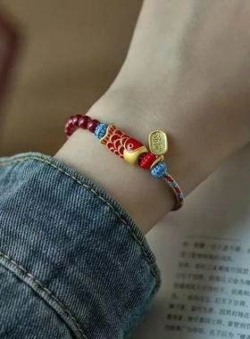 【纯手工制作】新款新中式锦鲤