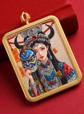 【匠心手绘】彩金洒金唐卡半手绘