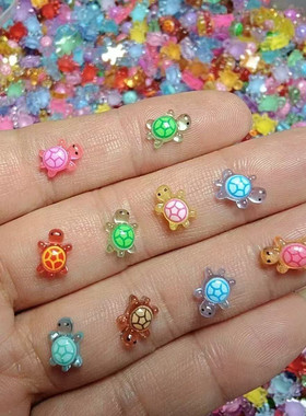 迷你夜光卡通乌龟摆件