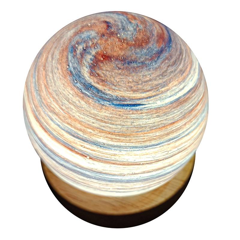 宇宙小行星流浪星球灯生日礼品送女生月球星空梦幻星河床头小夜灯