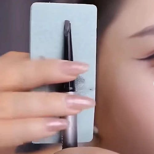 磨眉笔神器快递磨砍刀眉笔海绵擦磨眉笔砂纸削眉笔打磨工具细砂 - 图2
