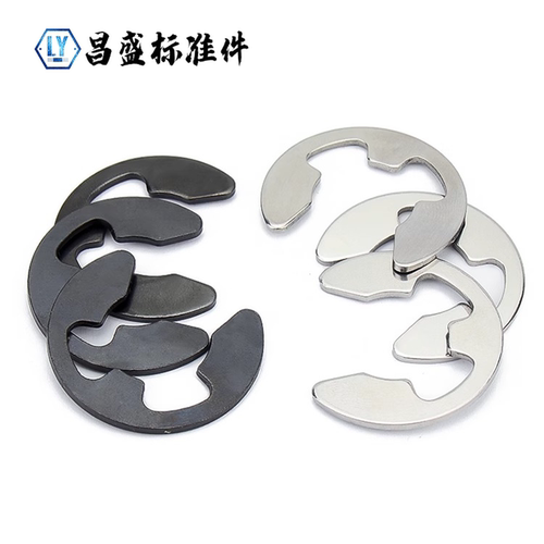 卡簧卡环e型卡簧挡圈304不锈钢开口卡扣M1.2M2.5M3M4M5M6M8M10M15 - 图3