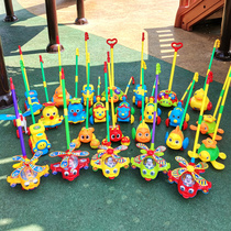 Childrens learning steps pushy airplane Toys Tweets 1-2-year-3 3-year-old walking car Single-pole bell cart Baby Toys