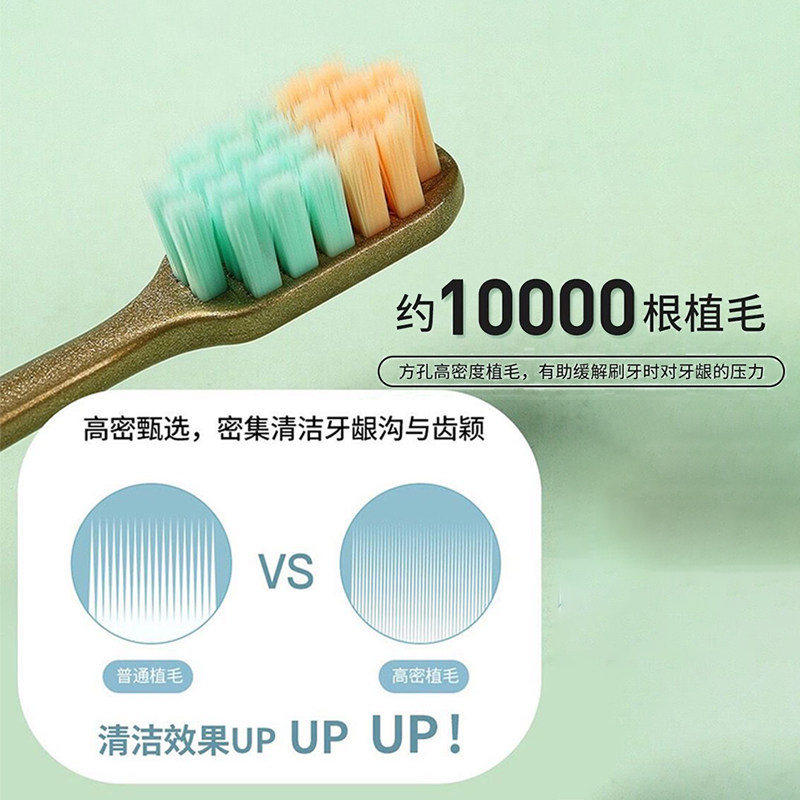 雪莱雅成人软毛牙刷可定制logo刻字活动高档赠品礼品广告活动利器,淘宝优惠券,粉丝福利购,淘宝优惠卷