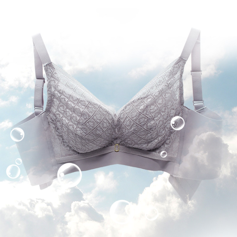 简趣旗舰店无钢圈薄款美胸文胸 简趣文胸