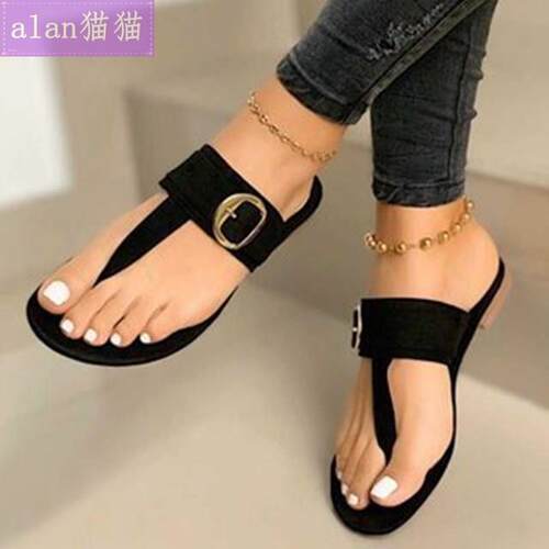 Women's shoes large size flat sandals women slippers - 图2