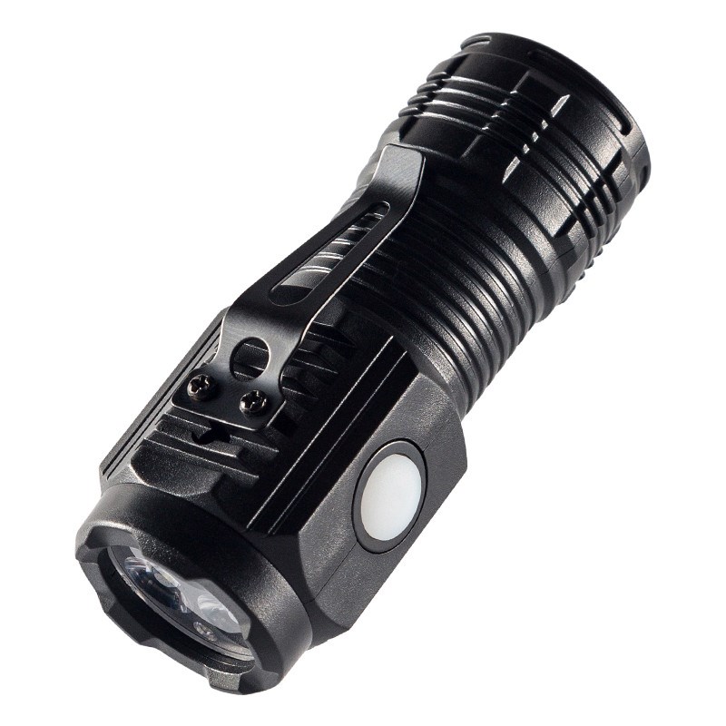 强光手电筒可充电式户外超亮远射小型便携家用耐用续航激光灯赶海 - 图0