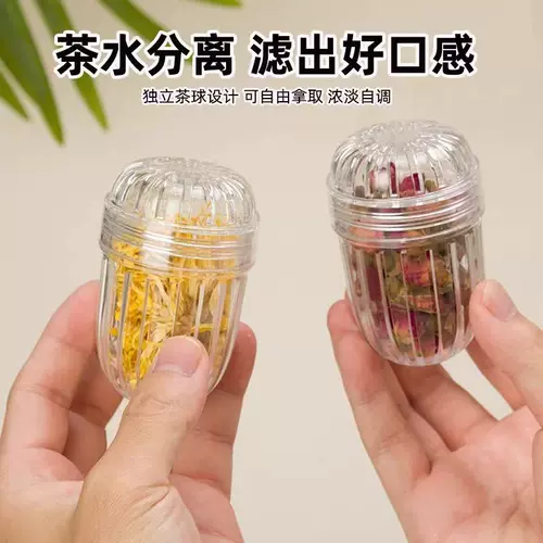 Портативный фильтр для домашнего использования, пластиковый ароматизированный чай