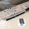 Long handle crevice brush for bathroom, kitchen and toilet