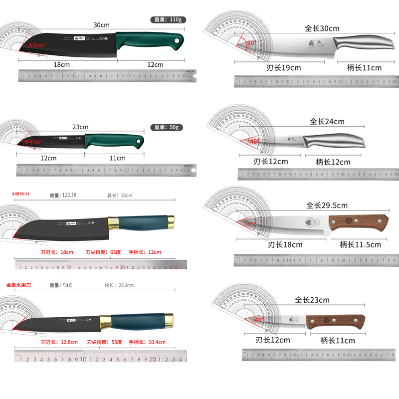 水果刀家用削皮刀厨房刀具不锈钢小刀切西瓜工具厨师刀宿舍用学生 - 图3