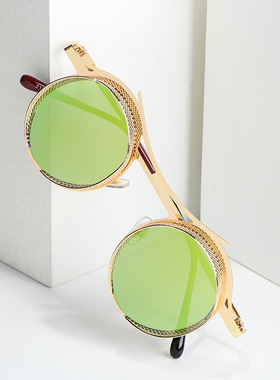 镂空欧美蒸汽朋克眼镜船长系列