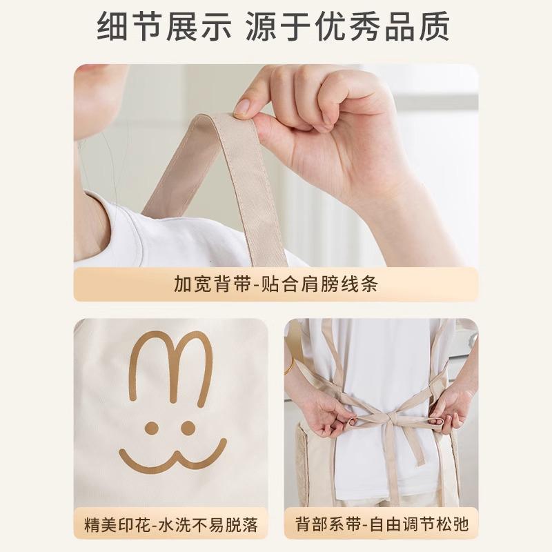 罩衣长袖围裙2025新款厨房专用家用做饭防油防水工作服可外穿年轻 - 图3