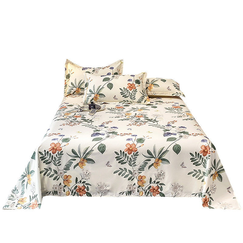 A类100支长绒棉纯棉床单单件四季100全棉双人被单亲肤细腻可裸睡,淘宝优惠券,粉丝福利购,淘宝优惠卷