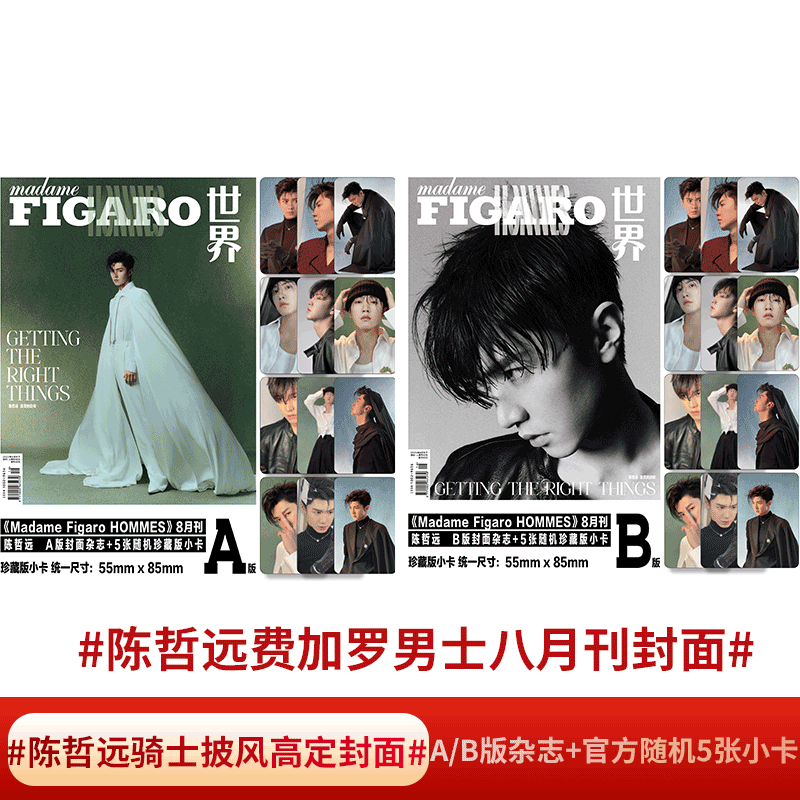 精彩OK! 328期 黄子弘凡】MadameFigaro 费加罗男士杂志 种地吧/边伯贤）邓为//时装女士 /费加罗Mode 夏之光/T锦绣 赵露思 - 图2