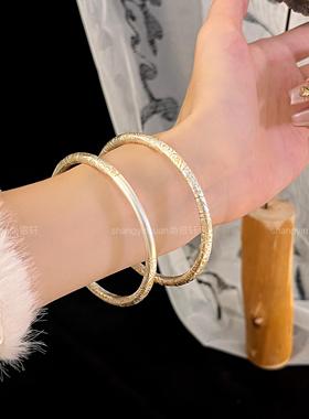 尚银轩吉言招财猫闭口手镯送女友