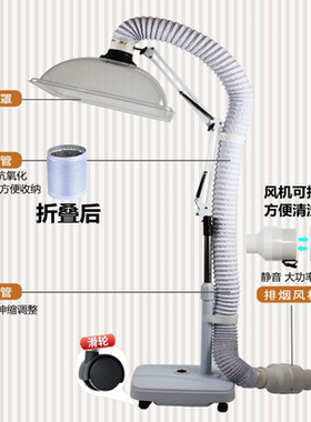 艾灸排烟机立式室内神器
