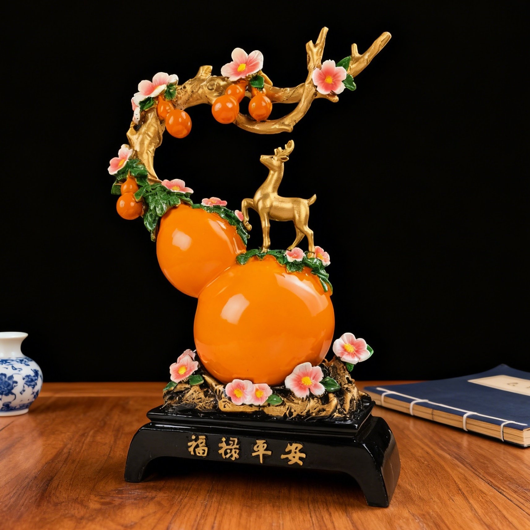 葫芦客厅摆件乔迁新房搬家寓意好的礼物酒柜玄关博古架家居装饰品,淘宝优惠券,粉丝福利购,淘宝优惠卷