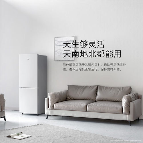 小米米家175L两门冰箱小型超薄机身电子控温宿舍租房家用645 - 图2
